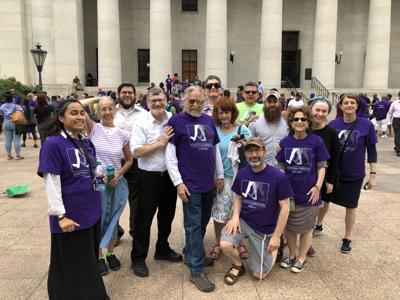 Congregation Torat Emet represented at anti-human trafficking march photo