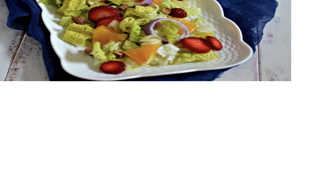 Tropical Fruity Salad with Citrus Avocado Dressing Passover