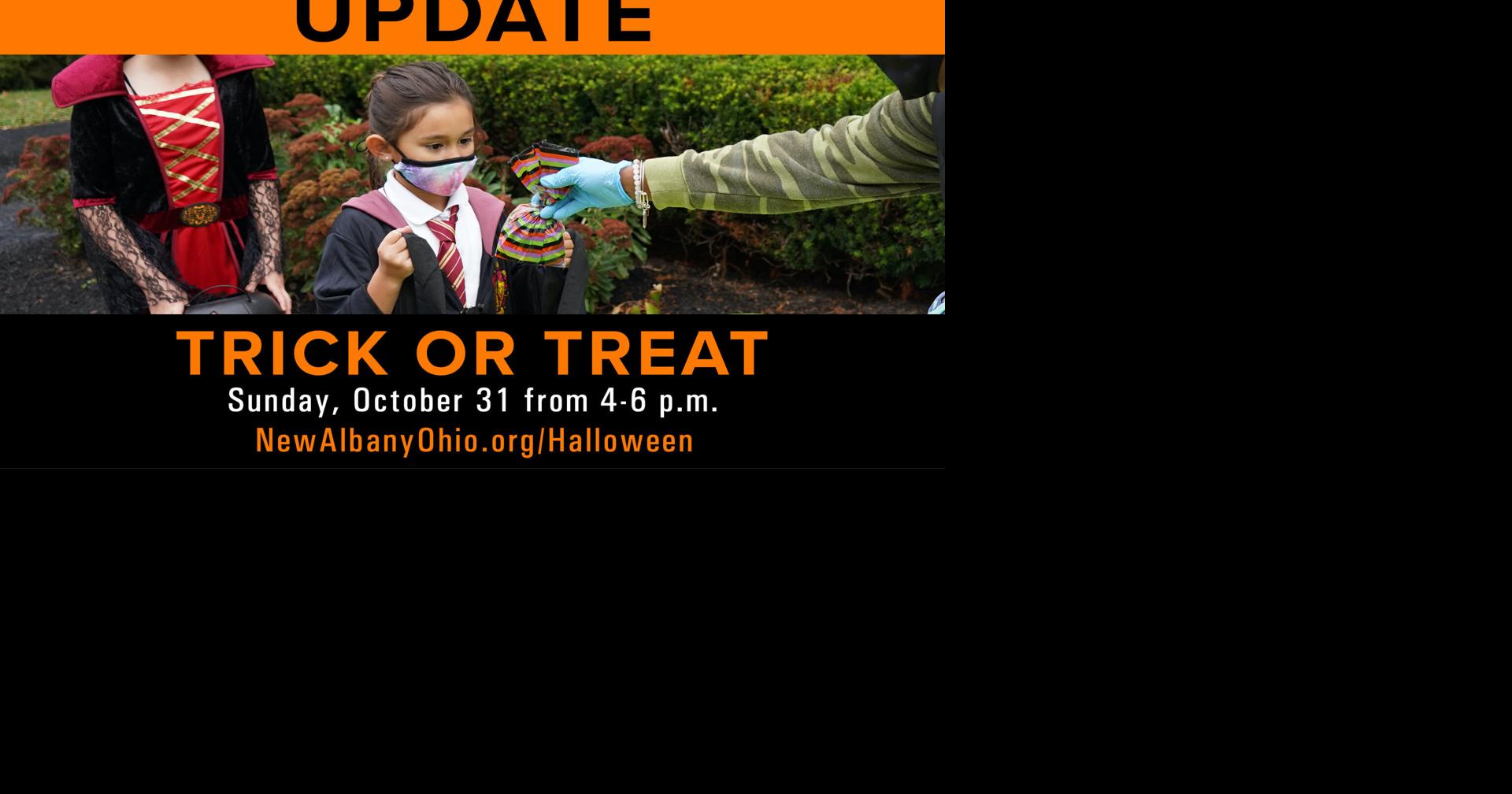New Albany moves trick or treat; Westerville beggar's night remains Oct