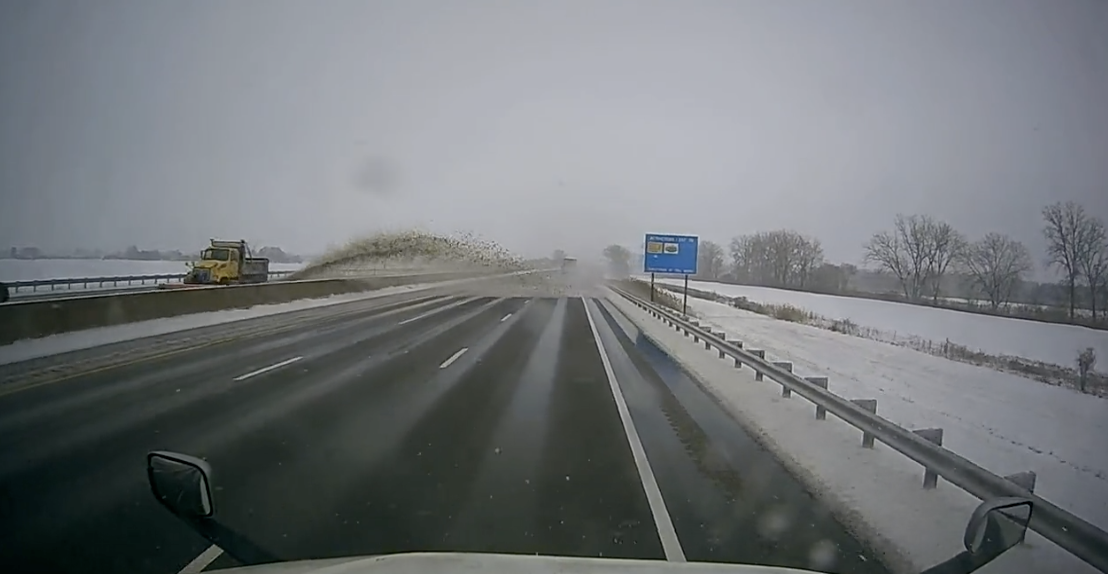 Snowplow driver who caused havoc on Ohio Turnpike fired State