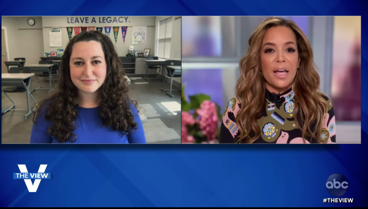 Columbus Teacher Wins Amazon Award Appears On The View Local News Columbusjewishnews Com