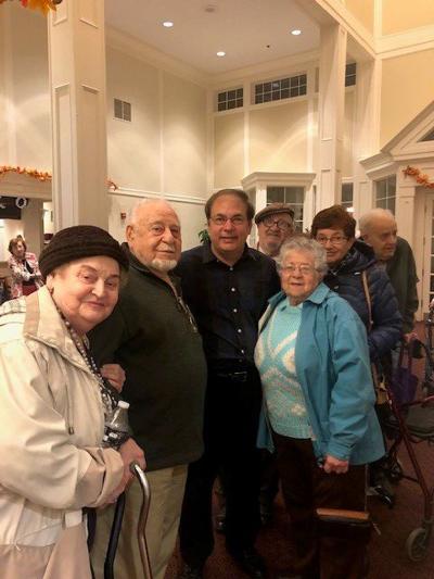 Holocaust survivors, JFS attend live music