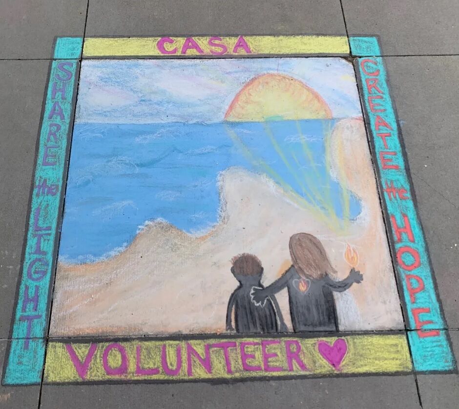 Chalk art contest grand prize winners are from Columbus