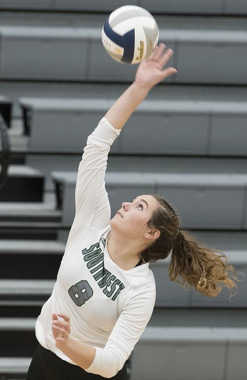 Lincoln Southwest vs. Lincoln Southeast VB, 9.24