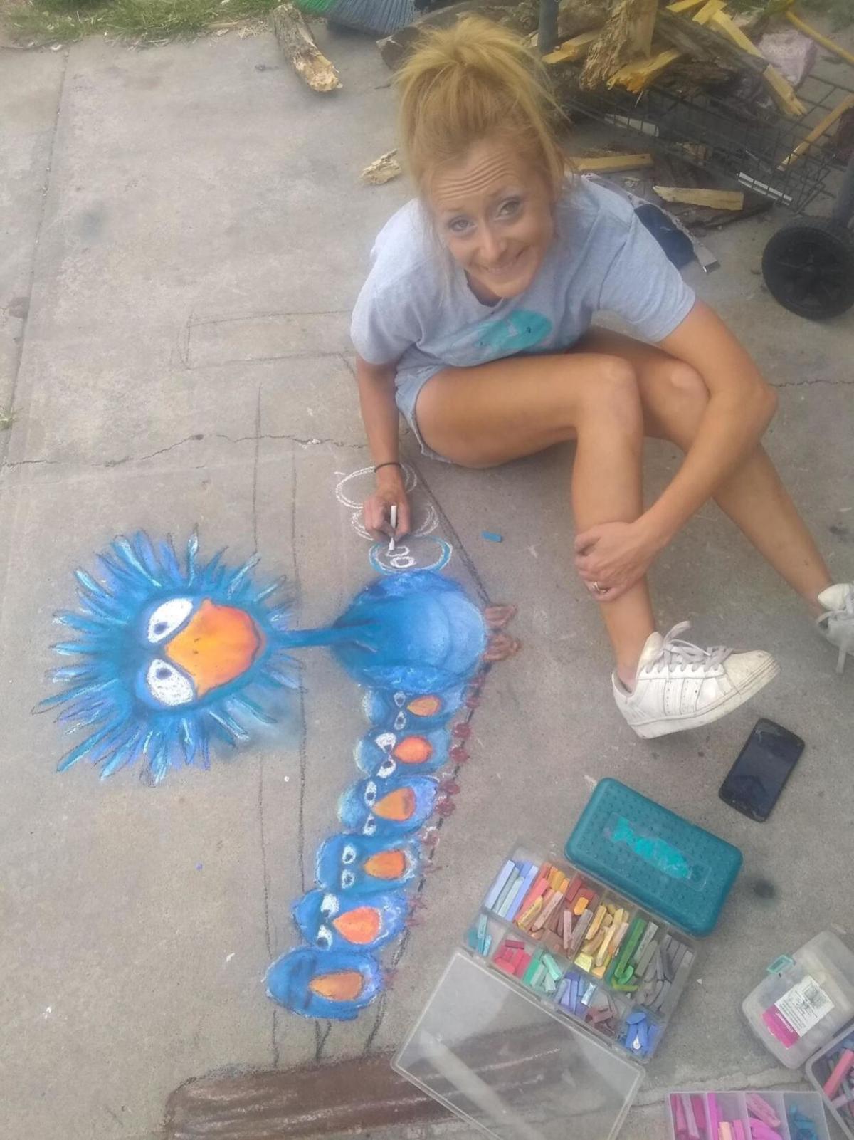 Chalk About It Columbus Artist Using Sidewalks To Bring Community Happiness Local Columbustelegram Com Chalk About It Columbus Artist Using Sidewalks To Bring Community Happiness Local Columbustelegram Com