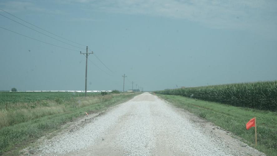 Butler County gravel road