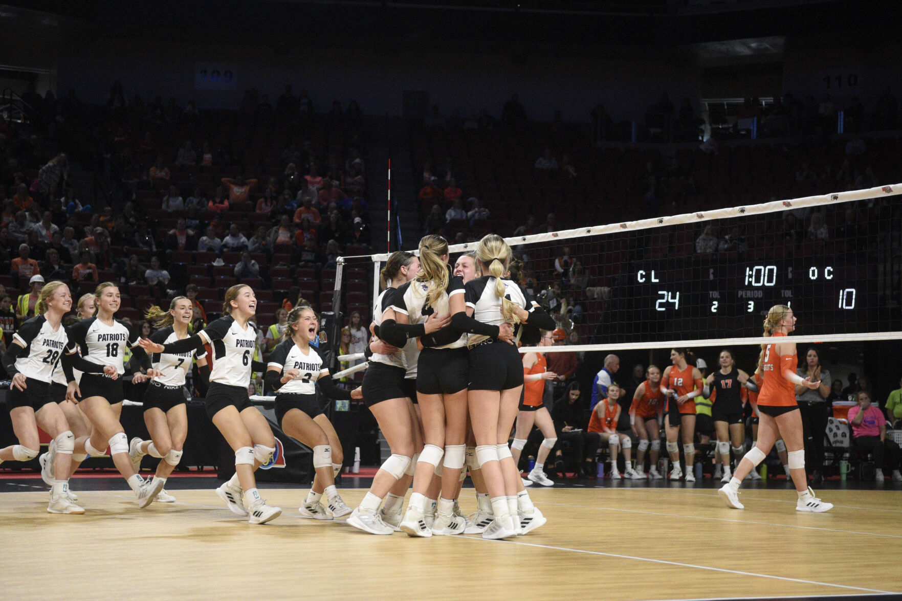 Clarkson/Leigh sweeps Oakland-Craig to advance to first Class C-2 State Volleyball Championship