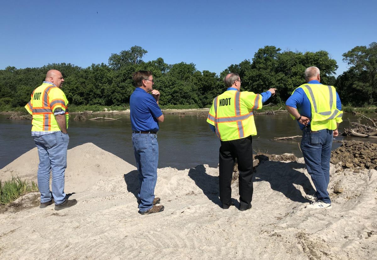 Roads Bridges Need Repair Moser Tours County Sees Progress
