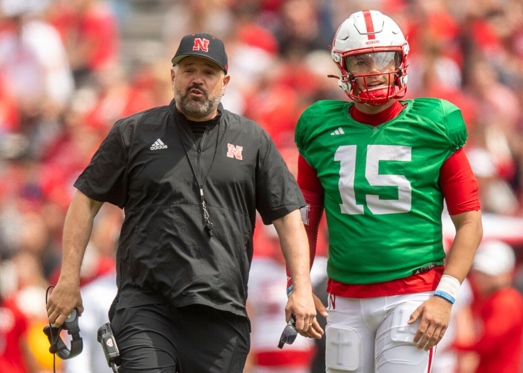 Matt Rhule Explains Why Dylan Raiola Is Starting Quarterback