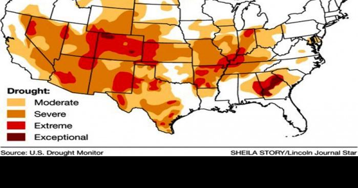 Drought affects nearly half of U.S.