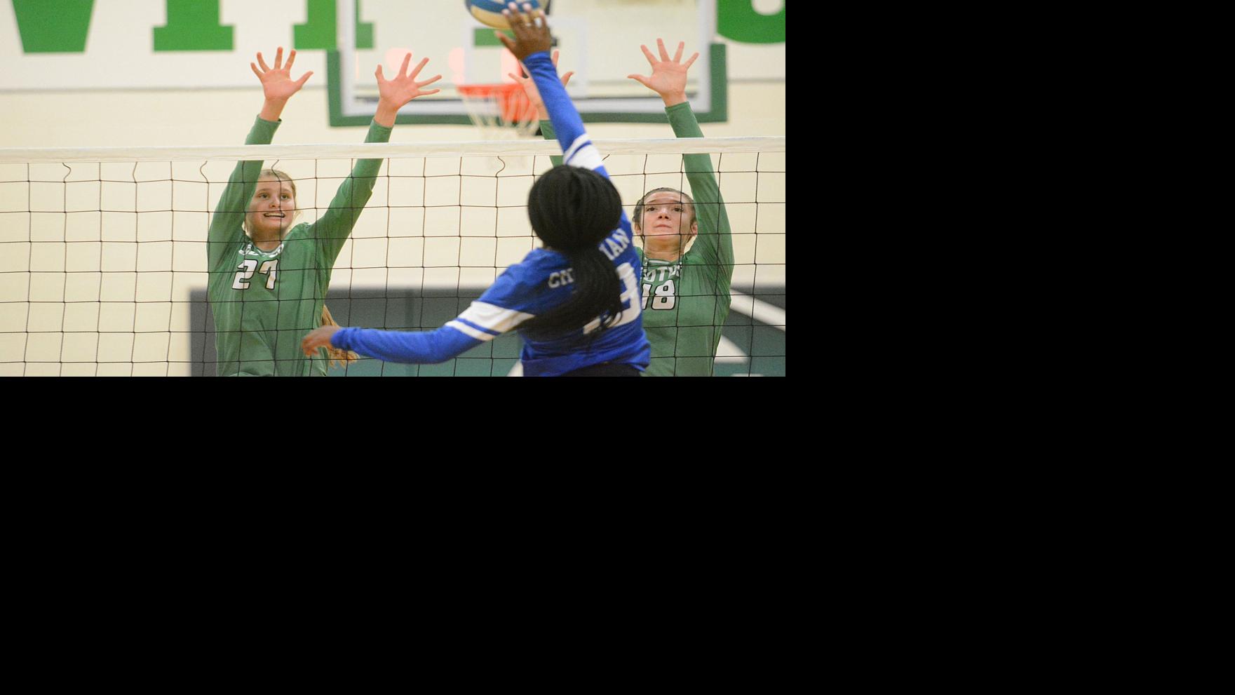 Shamrock volleyball working through ups and downs Sports