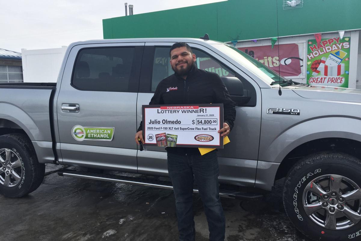 Truck given away at Columbus convenience store Lottery