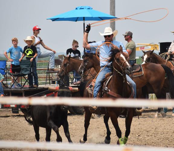 Butler County Fair roping