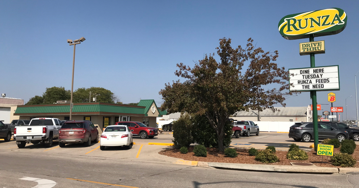 Columbus Runza holds Feed the Need