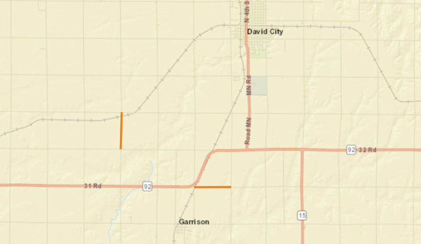 Map of proposed swap
