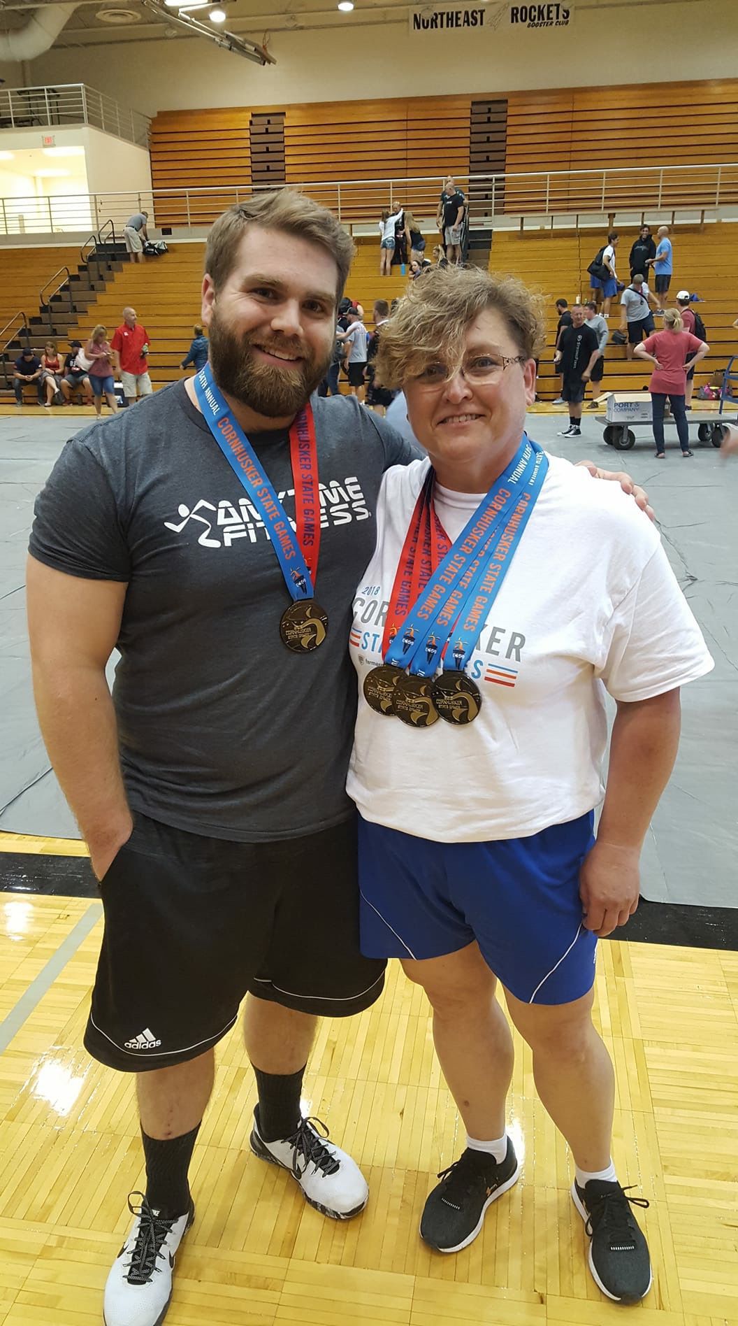 Mother Son duo powerlifts together at Cornhusker State Games