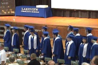 Lakeview High School graduation