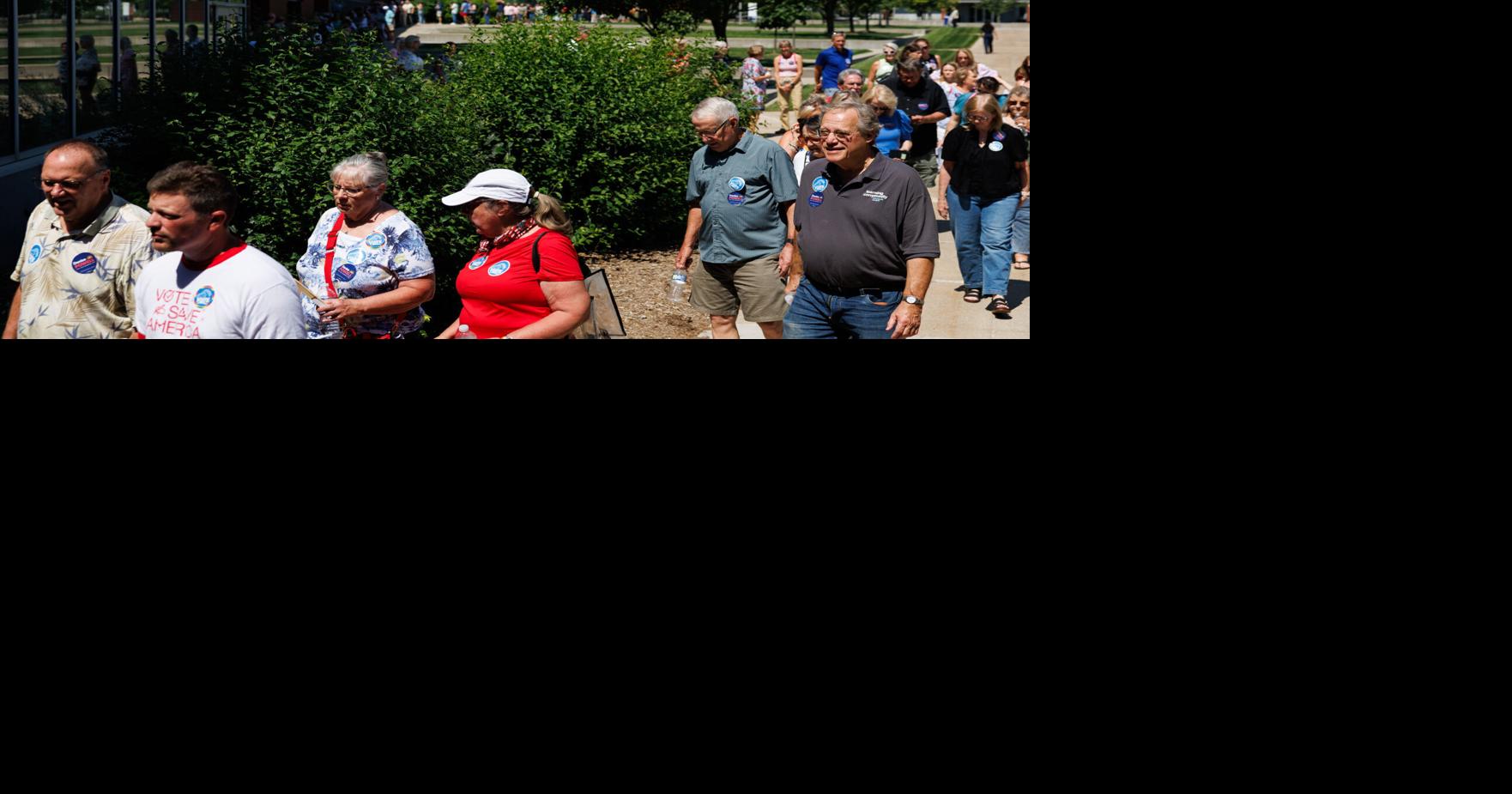 Photos: Denise Powell holds campaign event with Pete Buttigieg Nikos Frazier World-Herald Photo/Video Editor Jul 14, 2026 Jul 14, 2026 Updated 55 mins ago