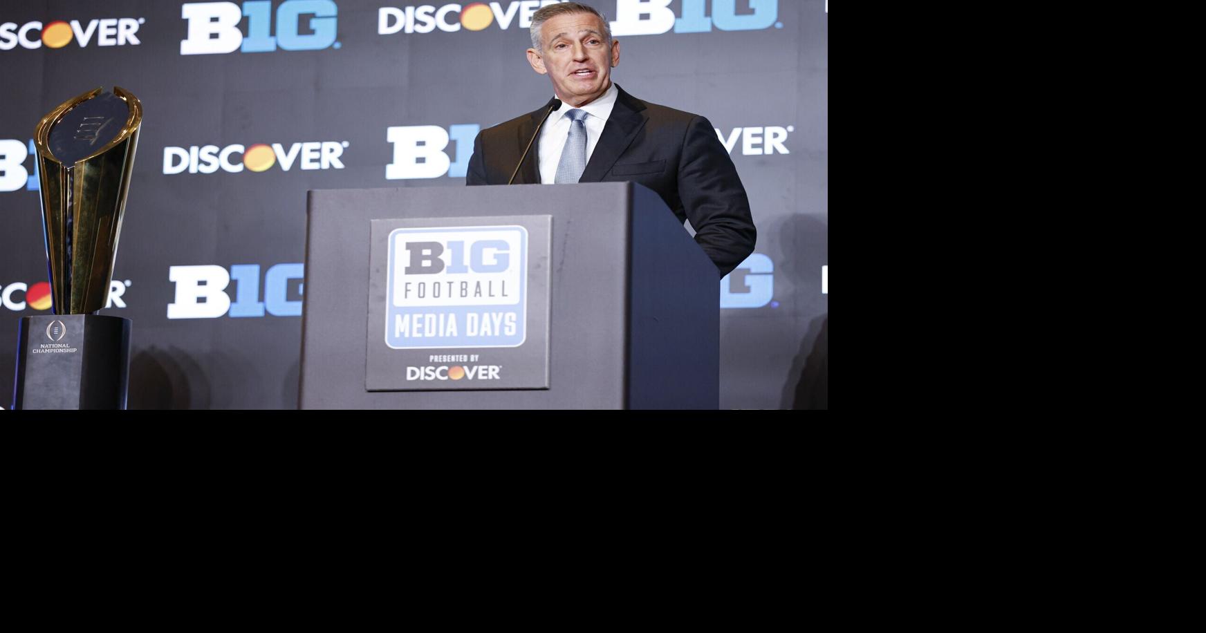 Big Ten Commissioner Tony Petitti talks playoff expansion, Senate and more at media days