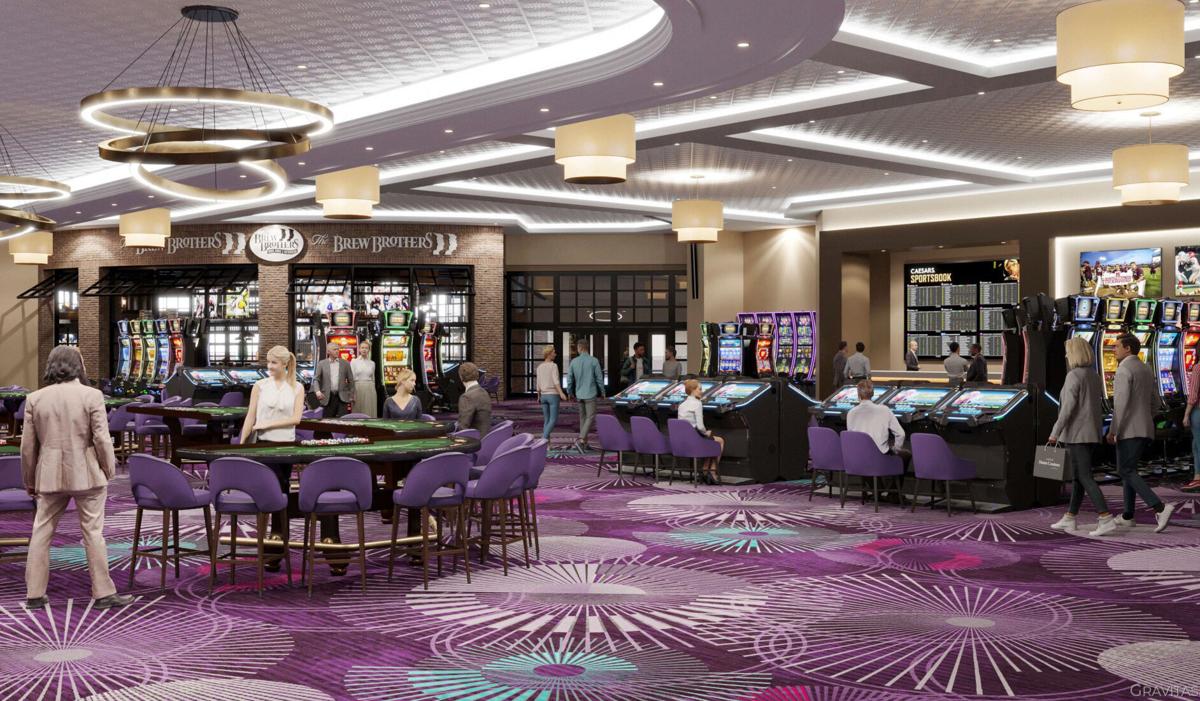 Horse track, casino project begins to take shape