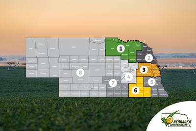 Nebraska Soybean Board Districts