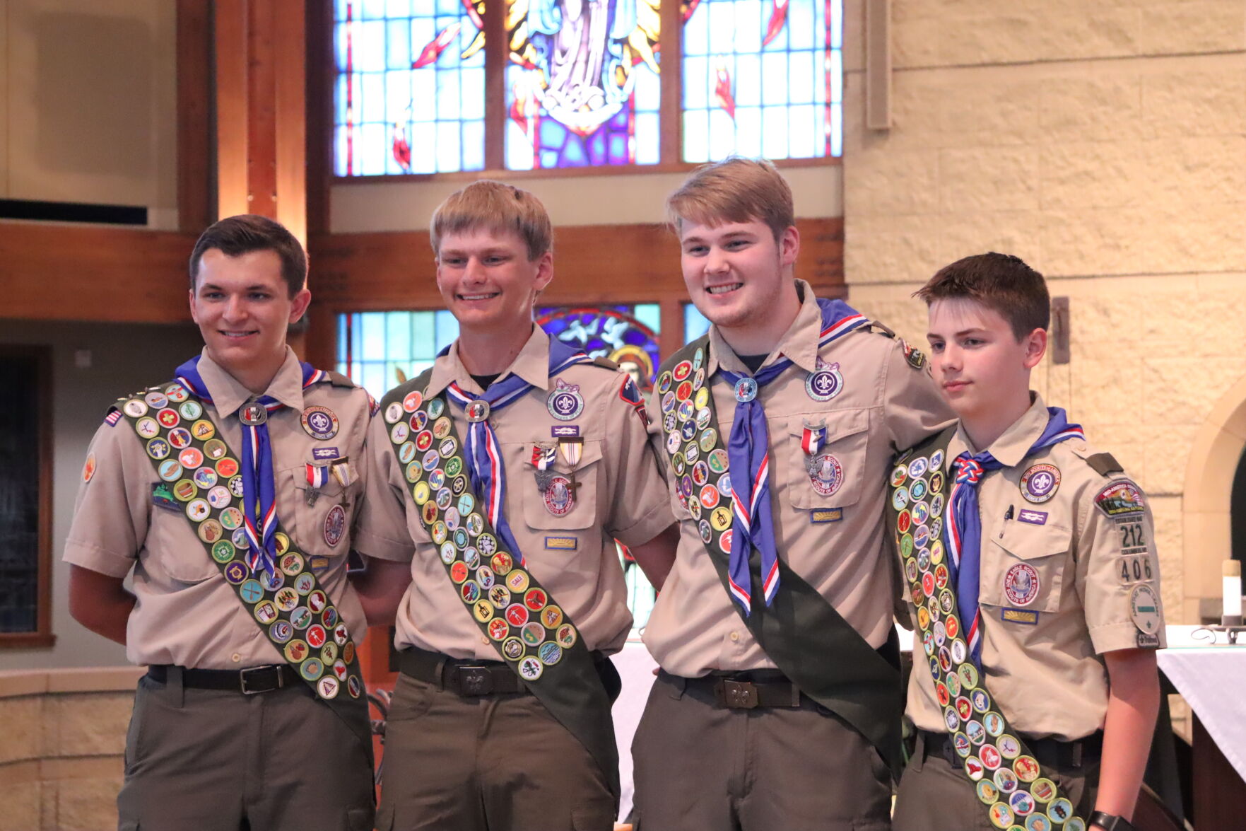 Quadruple Eagles: Columbus Sees Four Boy Scouts Of America Eagle Scout ...