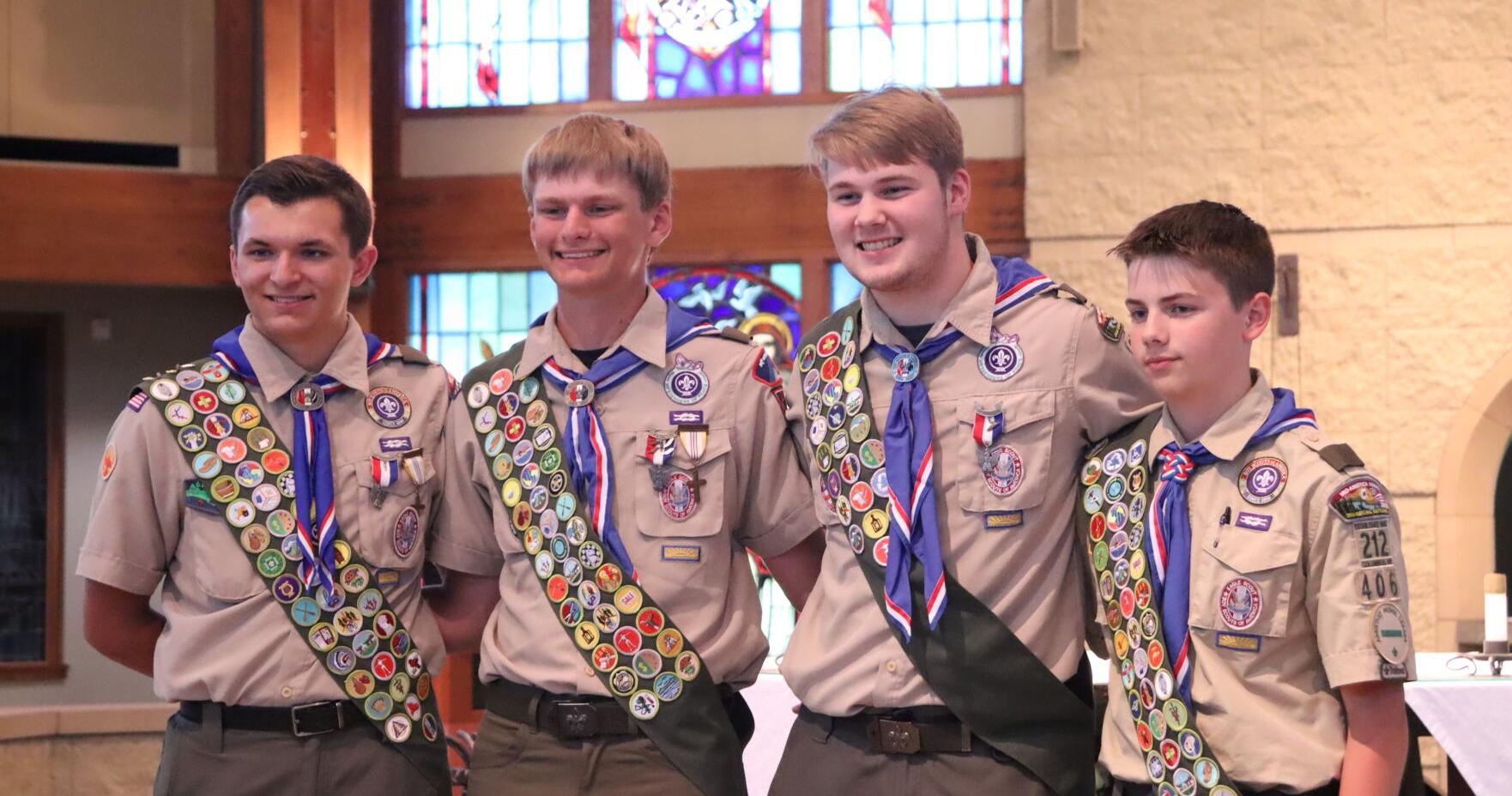 Quadruple Eagles: Columbus sees four Boy Scouts of America Eagle Scout ceremonies in one weekend - Vimarsana News