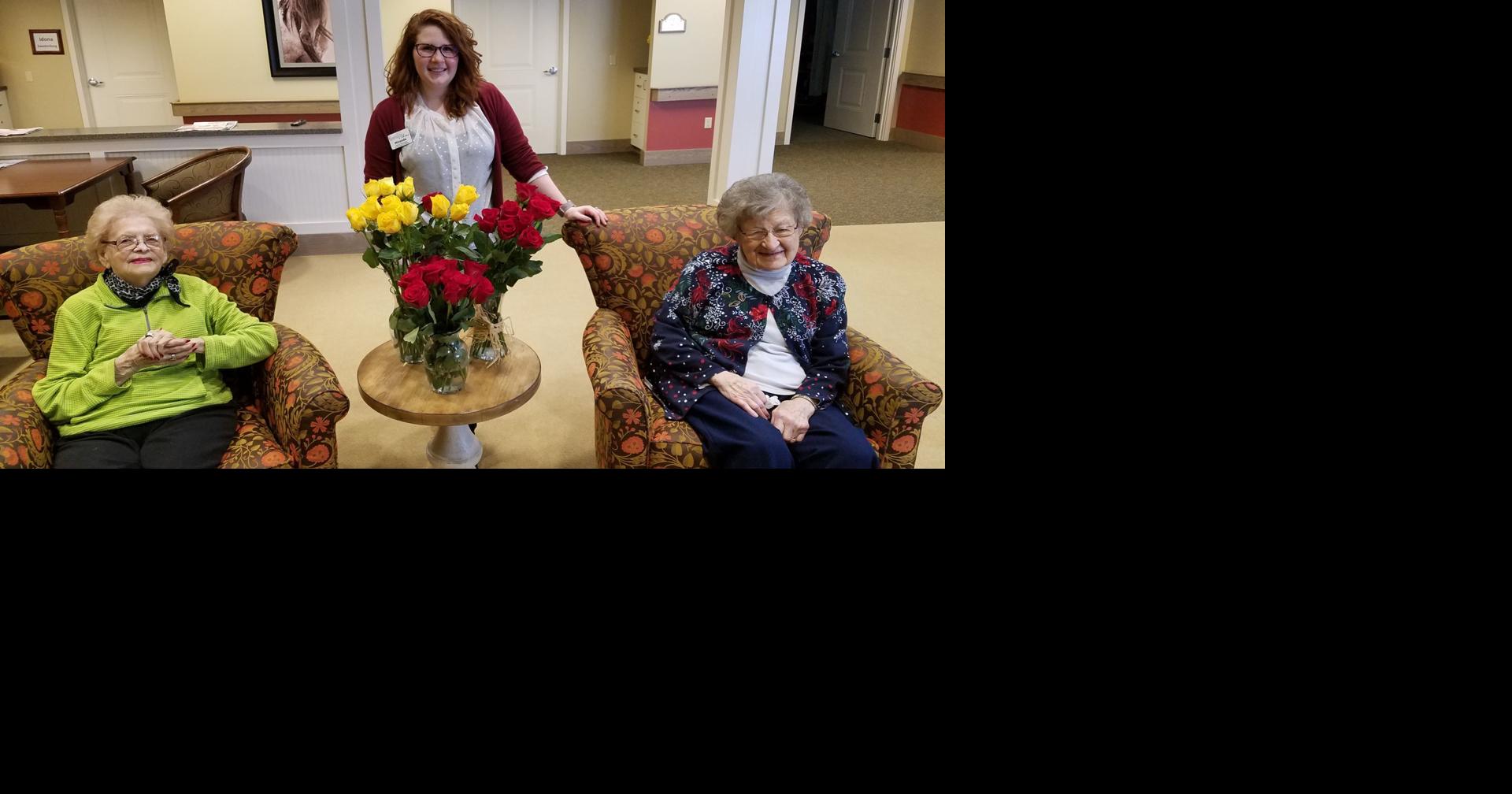 Spreading the love Columbus' HyVee makes massive flower donation to retirement home