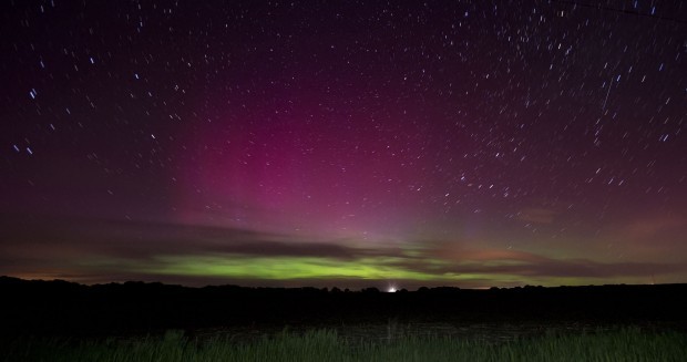 Northern lights reach Nebraska