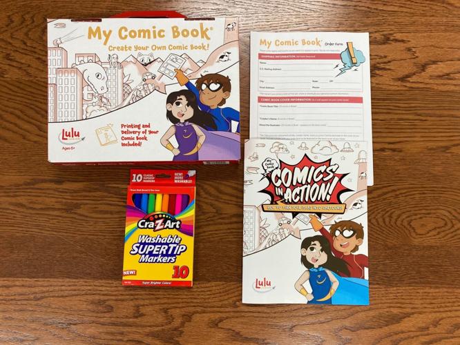 Schuyler library uses grant for comic book project
