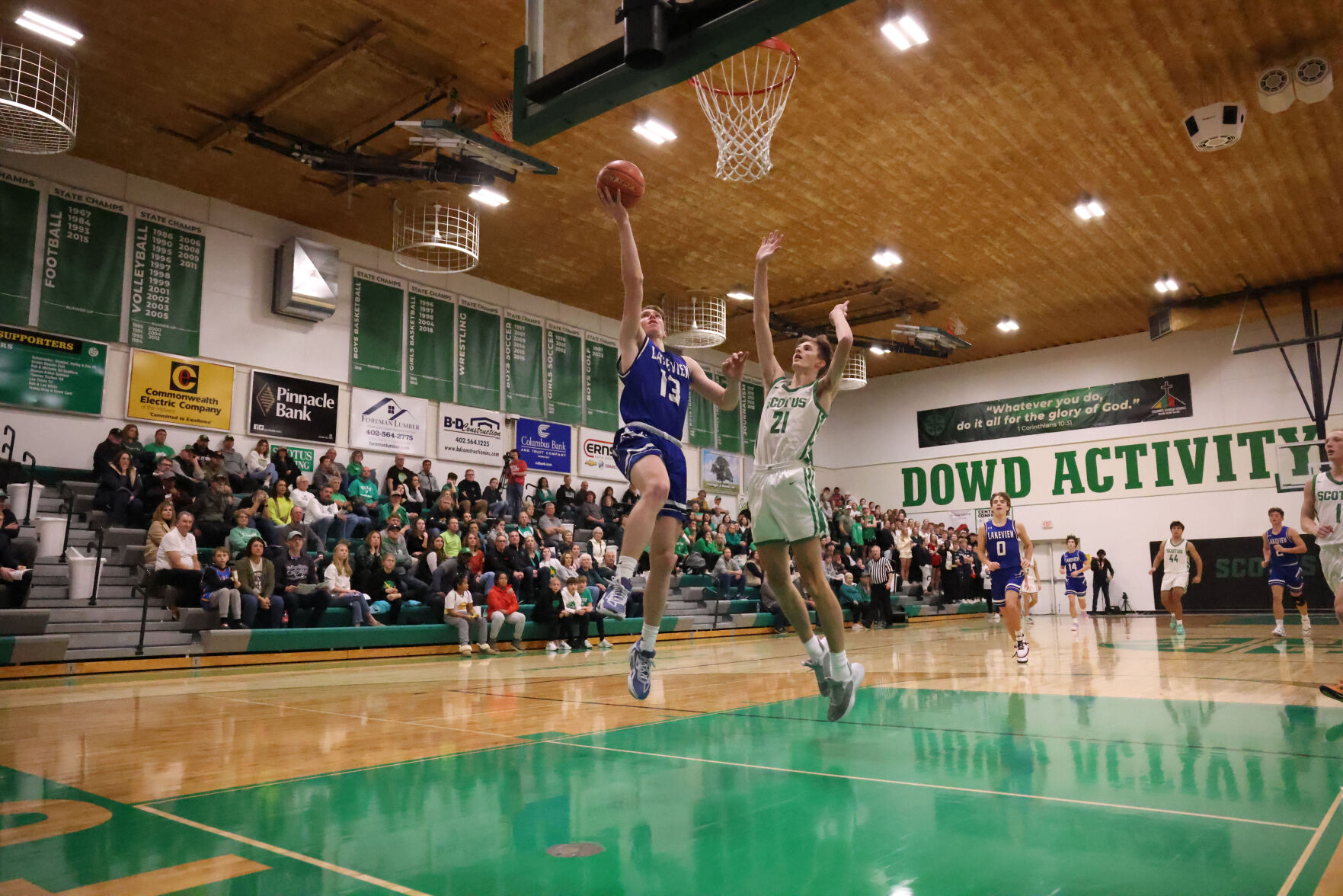 Lakeview falls to Scotus in holiday tournament title game