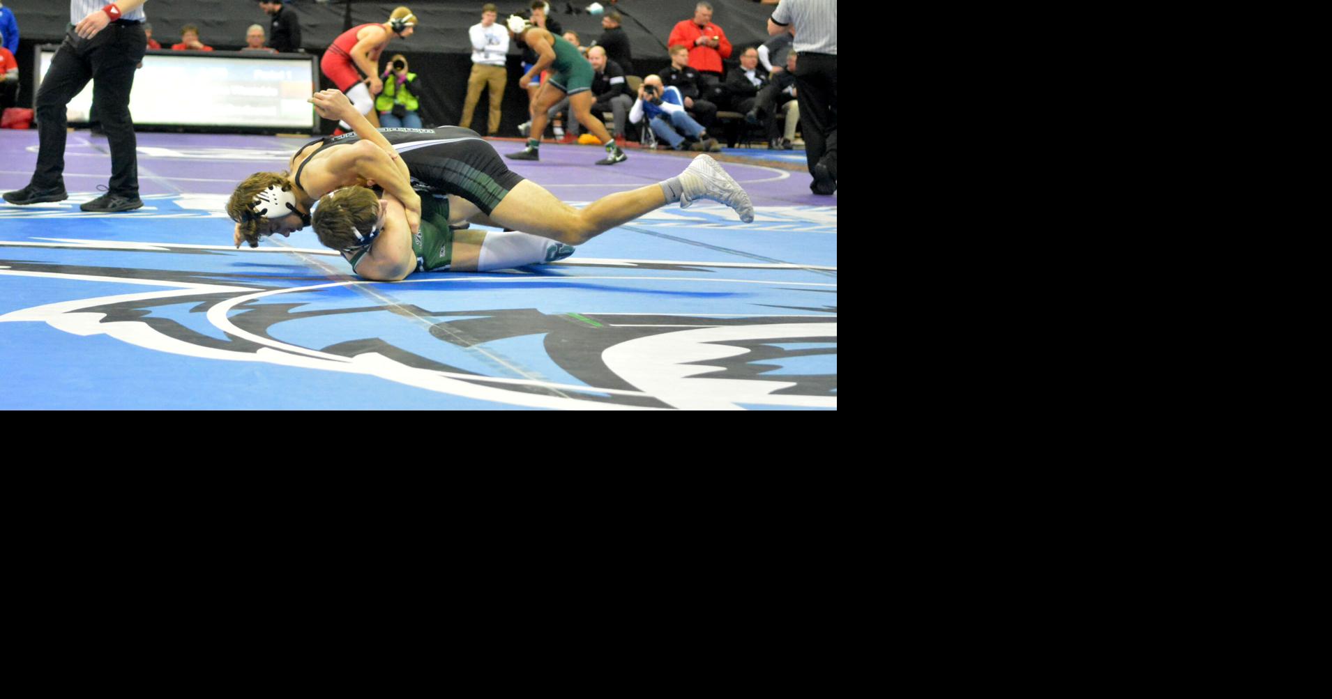 Belina, Hegemann claim gold for HowellsDodge wrestling, Patriots medal