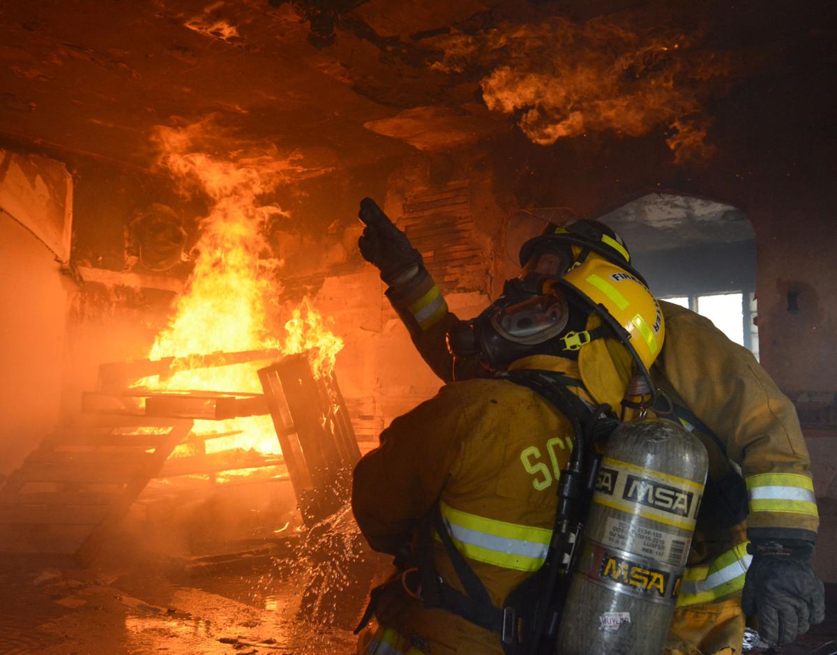 Firefighters torch house during training News Firefighters torch house during training News