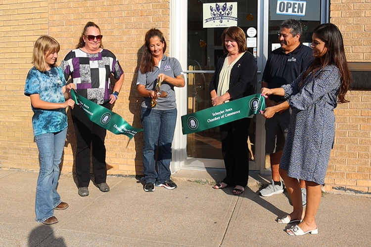 Ribbon cut