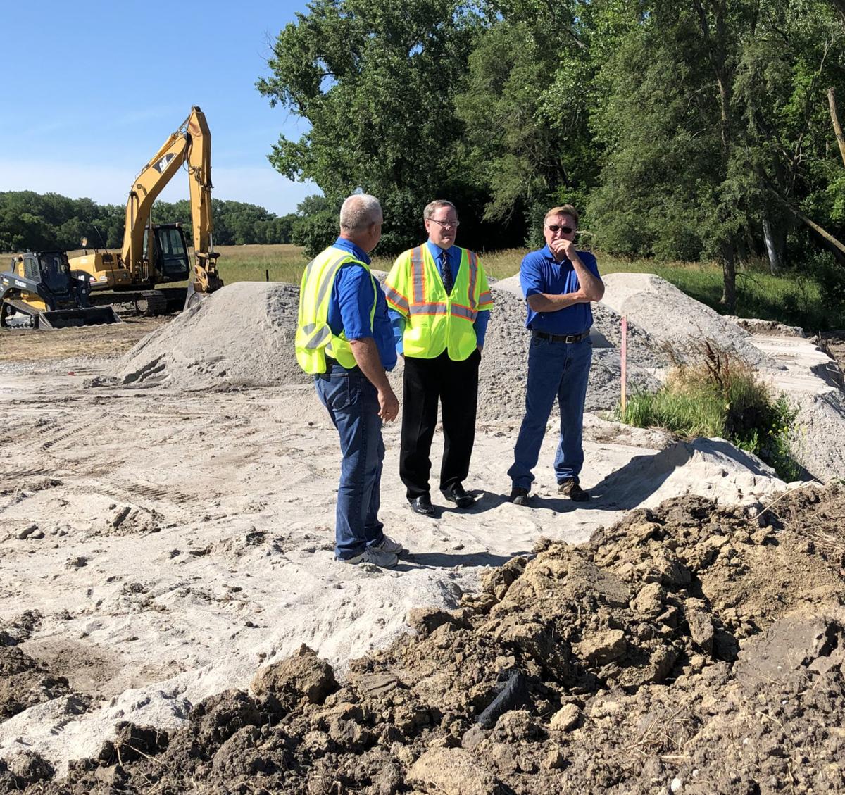 Roads Bridges Need Repair Moser Tours County Sees Progress