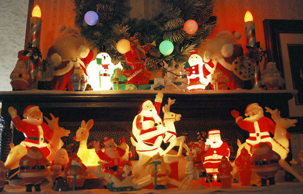 Vintage Christmas decor shows history of holiday decorating