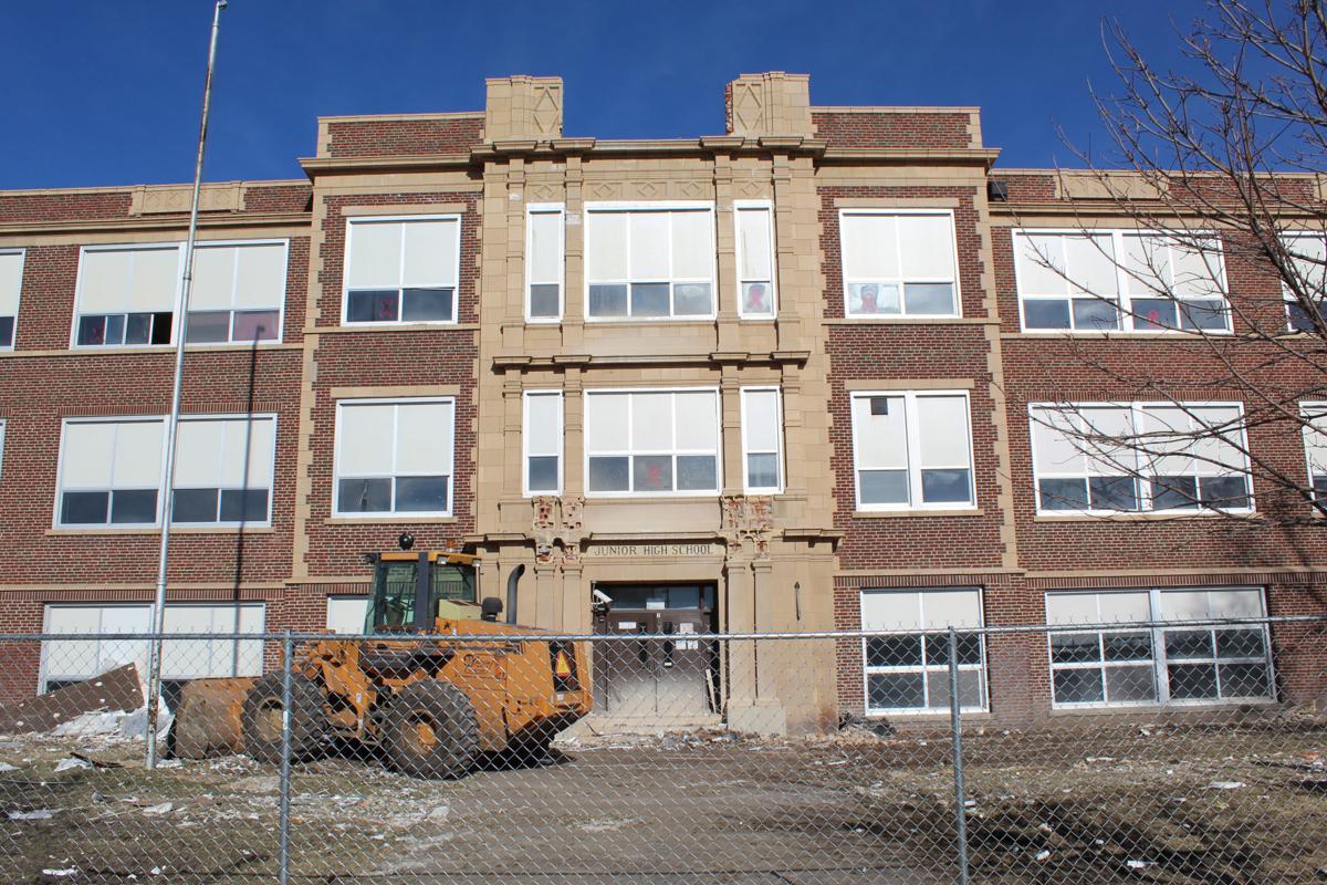 Partial Demolition Of Former Middle School Underway Local