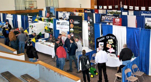 Ag Expo indoors