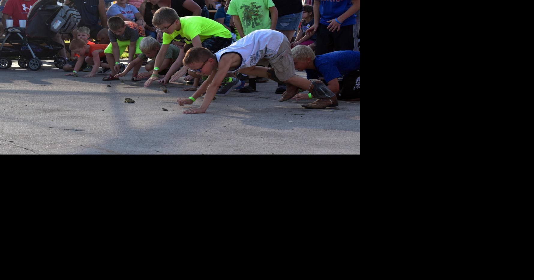 Frog race attracts participants of all ages during Colfax County Fair