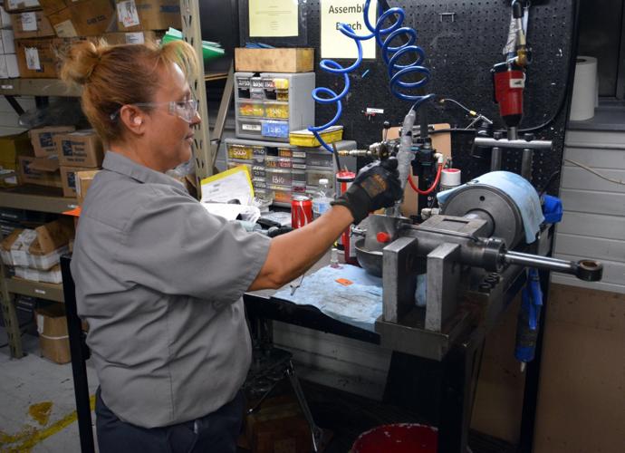 Columbus native catching stride at Columbus Hydraulics