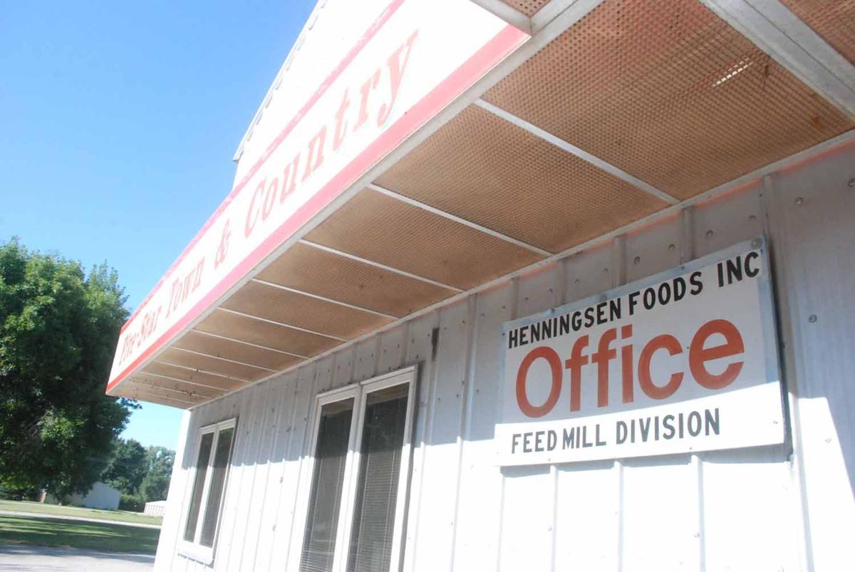 Henningsen Foods sign