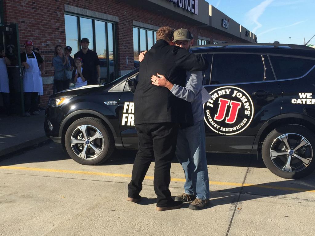 Jimmy John S Founder Visits Columbus To Present Delivery Driver