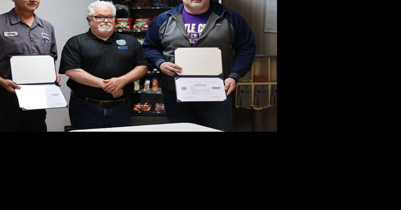 Jackson Services in Columbus honored for backing deployed Guard member