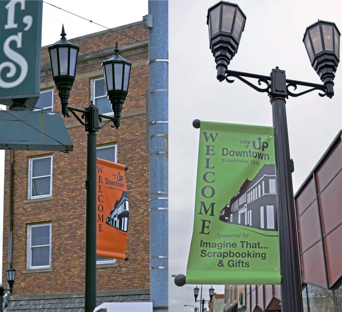 Colorful banners promote downtown district | Local | columbustelegram.com