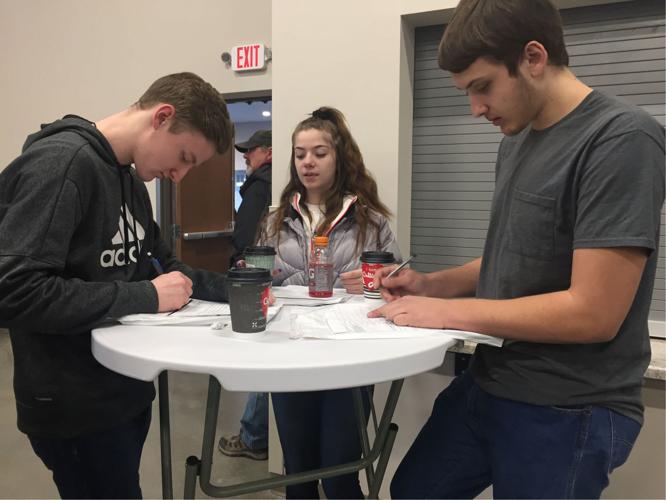2020 Butler County Ag Expo - students
