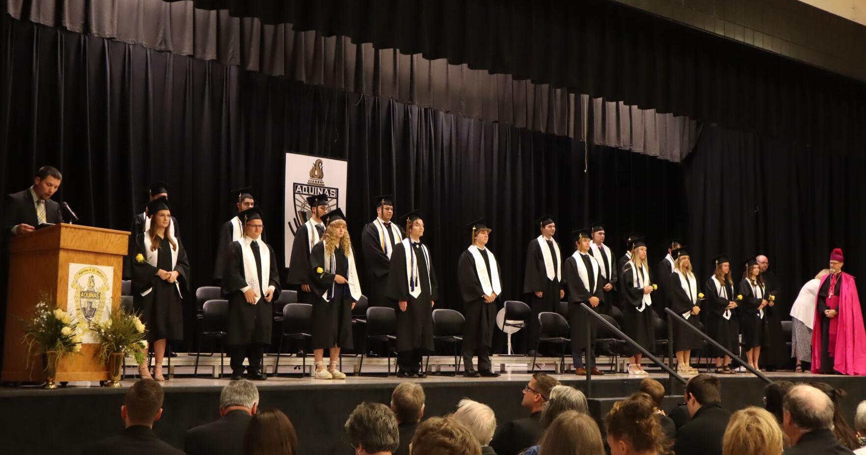 Aquinas' 19 graduates given message on faith in new journeys - Vimarsana News