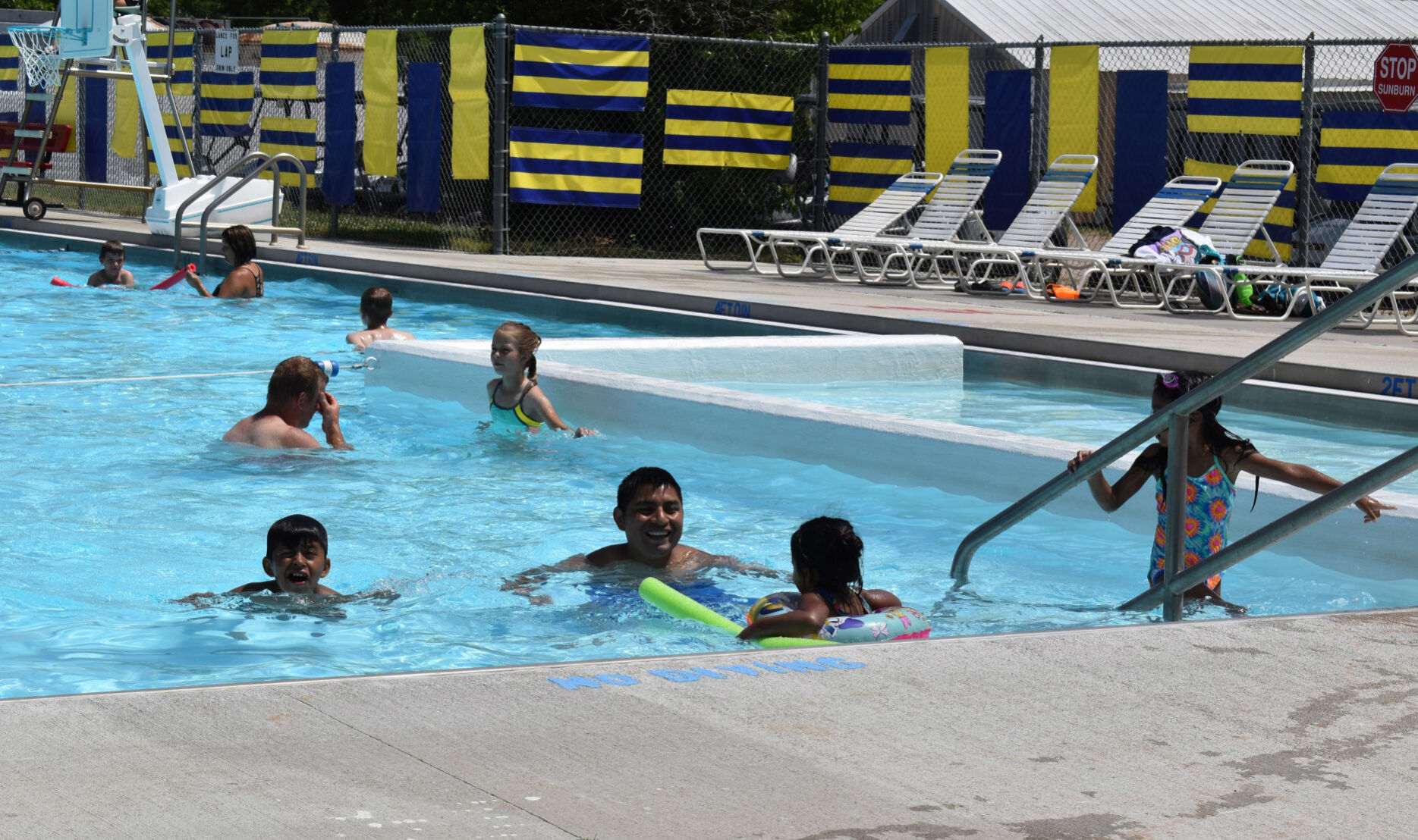 Making a splash: Pool remains busy following closure last season