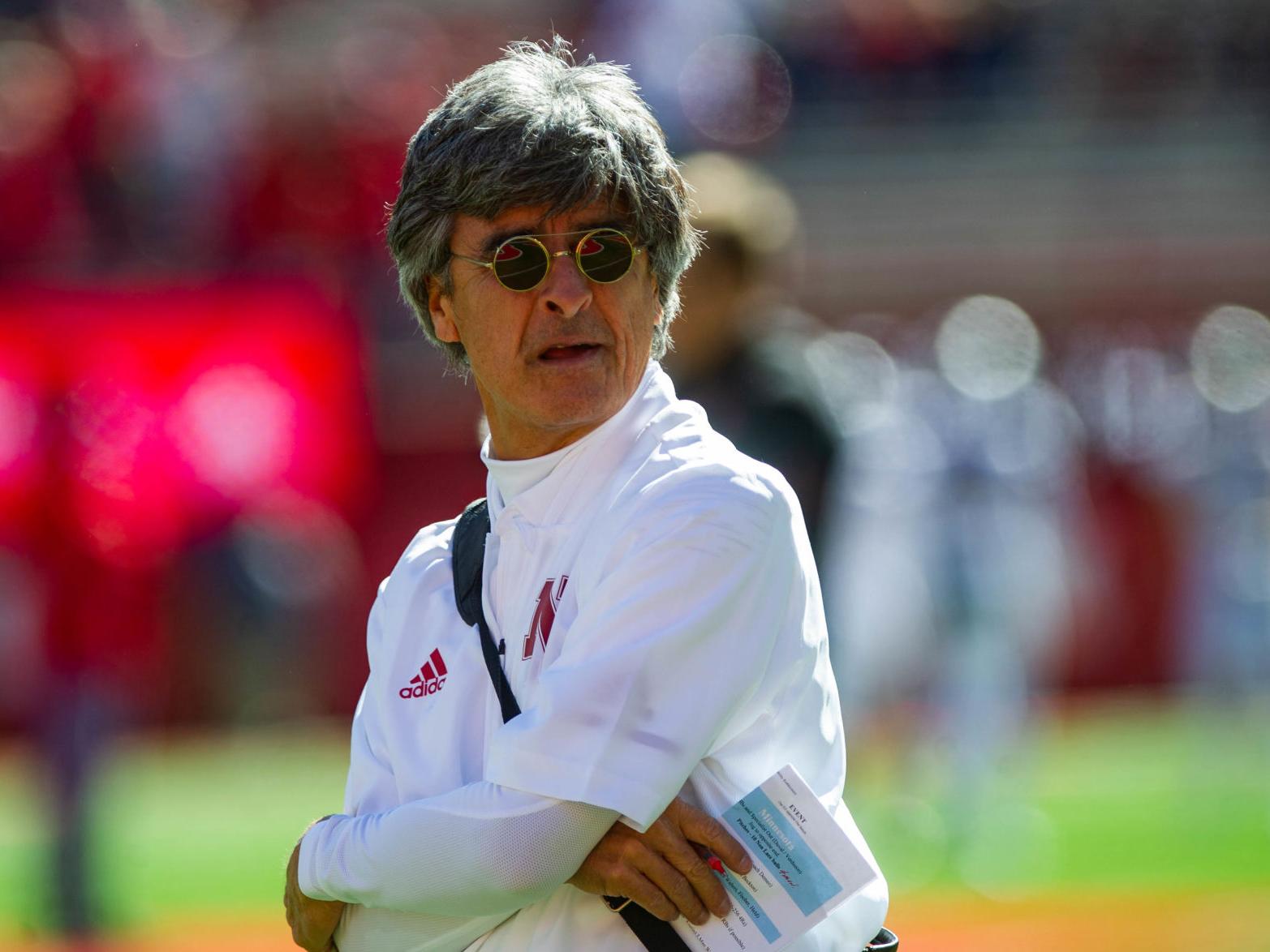 Steven M Sipple Verduzco Keeps Cap On Stress Even Though We Re Here To Clean Up The Mess Huskers Columbustelegram Com