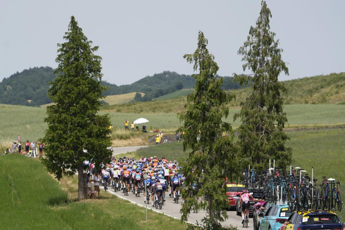 Bardet wins hot and hilly opening Tour de France stage in Italy while