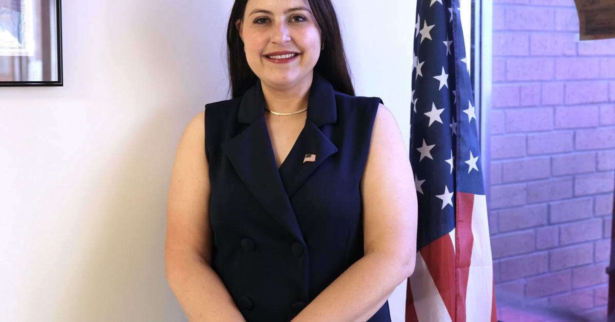 Jocelyn Brasher at Telegram office